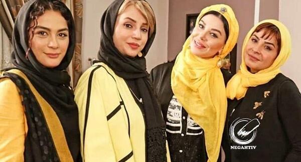 عکس شبنم قلی خانی در شام ایرانی
