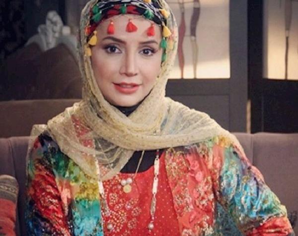 عکس شبنم قلی خانی در شام ایرانی