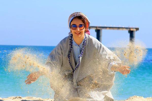عکس شبنم قلی خانی در شام ایرانی
