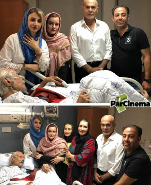 عکس جمشید مشایخی و خانواده