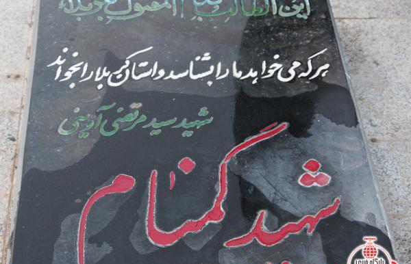 عکس شهید گمنام سلام
