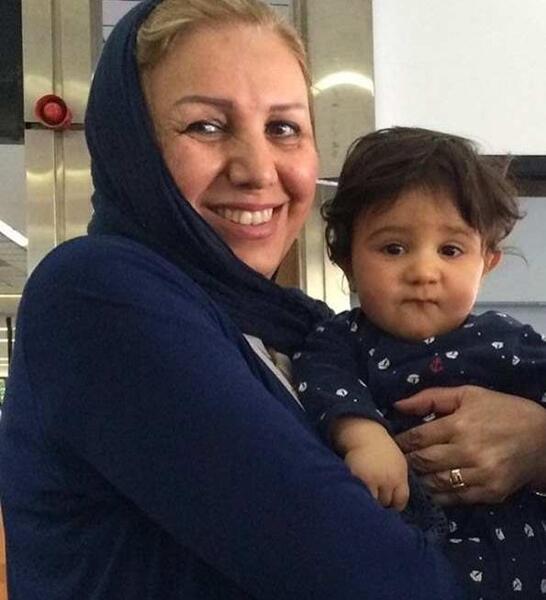 عکس پدر و مادر برزو ارجمند