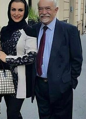 عکس پروین سلیمانی و همسرش