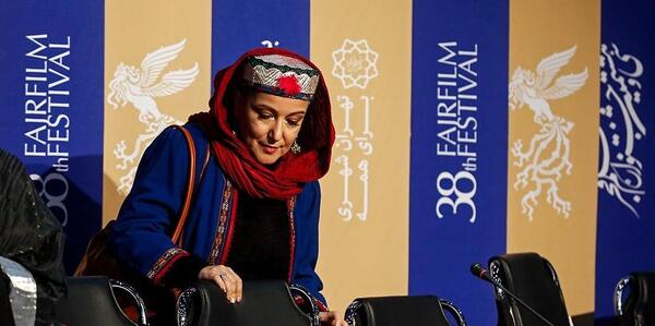 عکس پانته آ بهرام در جشنواره فیلم فجر