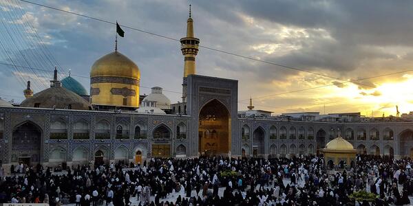 عکس صحن حرم امام رضا