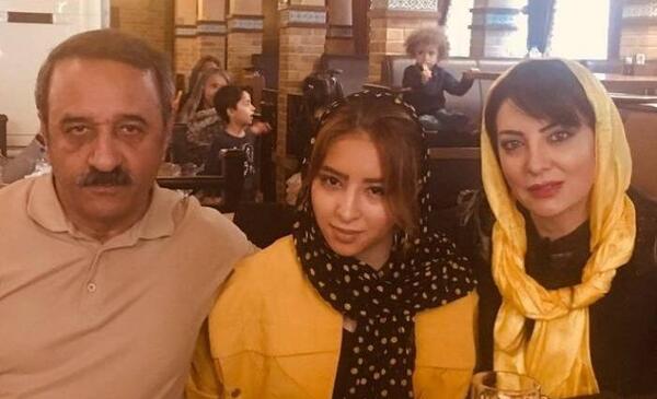 عکس حمیرا ریاضی وهمسرش