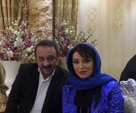 عکس حمیرا ریاضی وهمسرش
