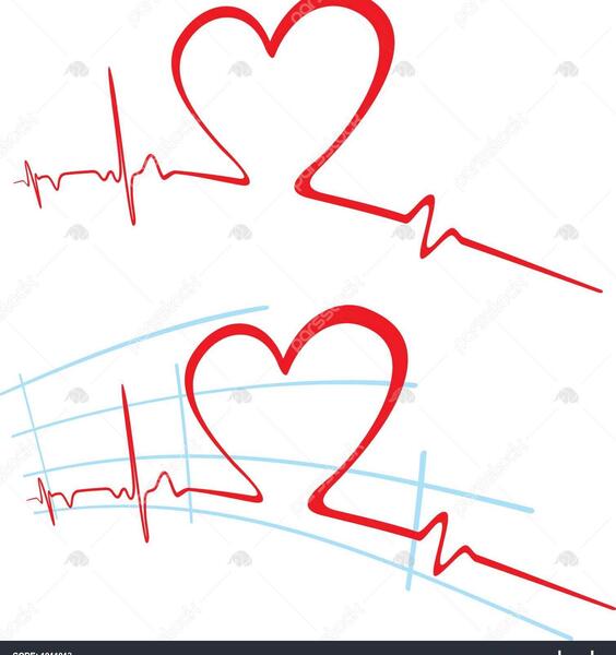 عکس لایه باز ضربان قلب