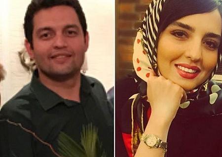 عکس اکرم محمدی و خواهرش