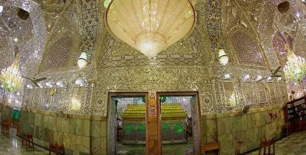 عکس چلچراغ حرم امام رضا