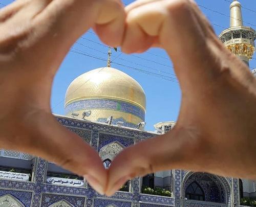 عکس چلچراغ حرم امام رضا