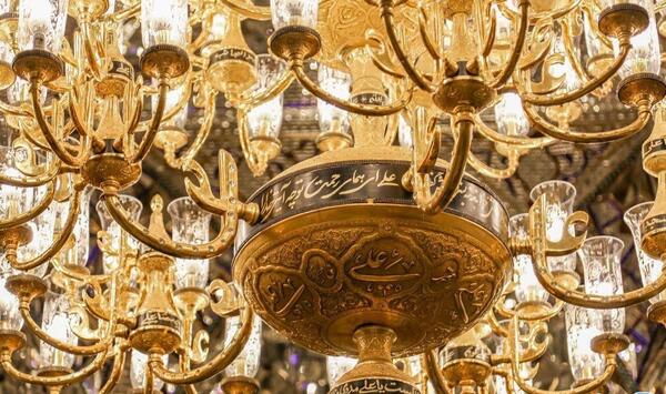 عکس چلچراغ حرم امام رضا
