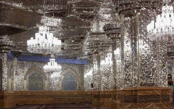 عکس چلچراغ حرم امام رضا