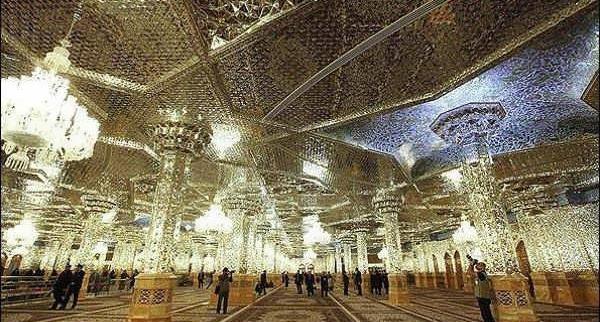 عکس چلچراغ حرم امام رضا