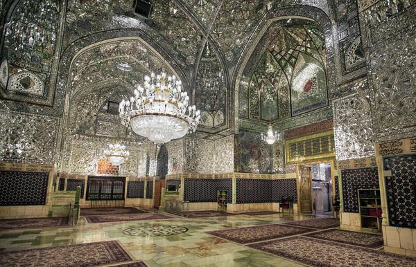 عکس چلچراغ حرم امام رضا