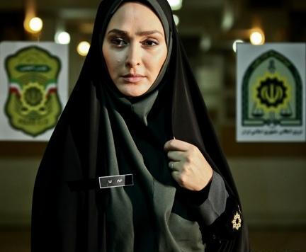 عکس الهام حمیدی با چادر