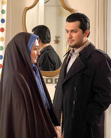 عکس الهام حمیدی با چادر