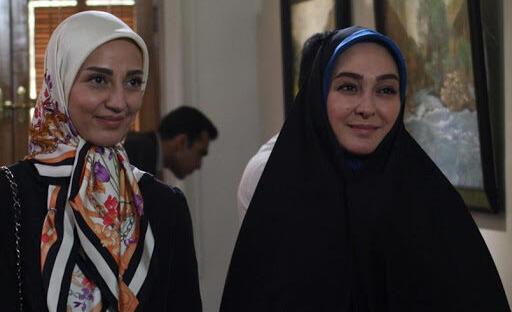 عکس الهام حمیدی با چادر