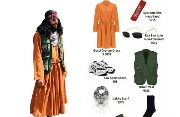 عکس طالبان بدون کفش