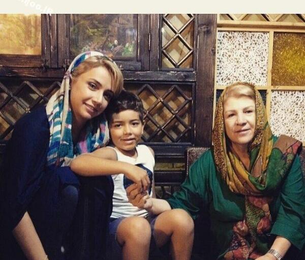 عکس شبنم قلی خانی در خارج از کشور