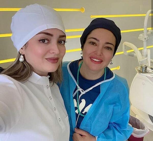 عکس همسر و دختر رزیتا غفاری