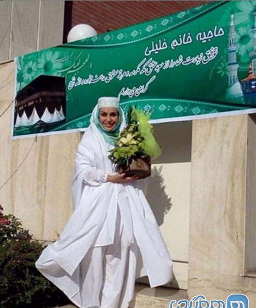 عکس سنگ قبر ماه چهره خلیلی