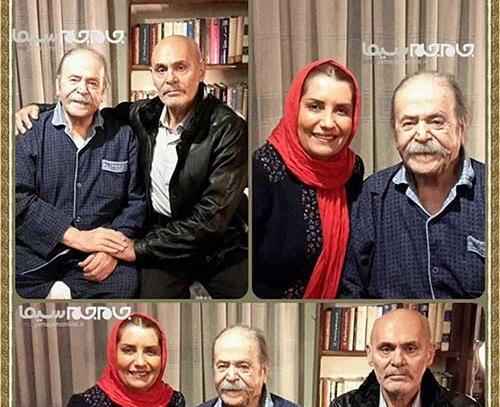 عکس پدر و مادر جمشید هاشم پور