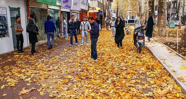 عکس پاییز خرم آباد