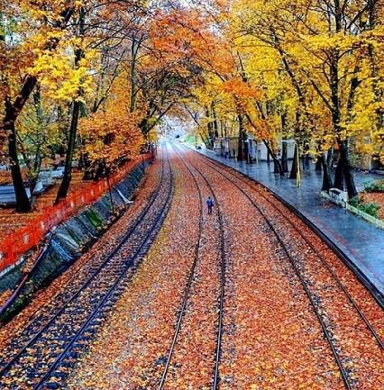 عکس پاییز خرم آباد