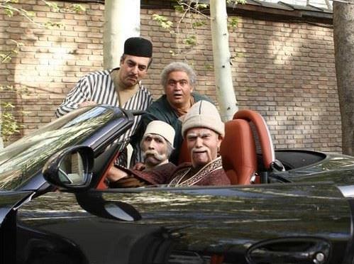 عکس ماشین احمد ایراندوست