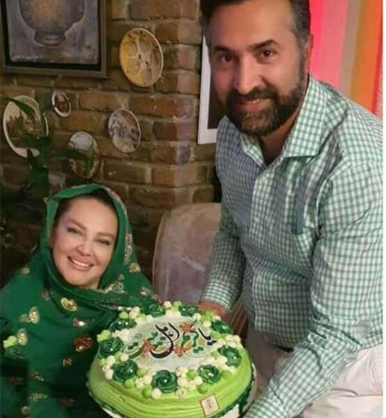 عکس کیک تولد حدیث میرامینی