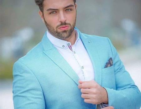 عکس مدلینگ مرد ایرانی با اسم