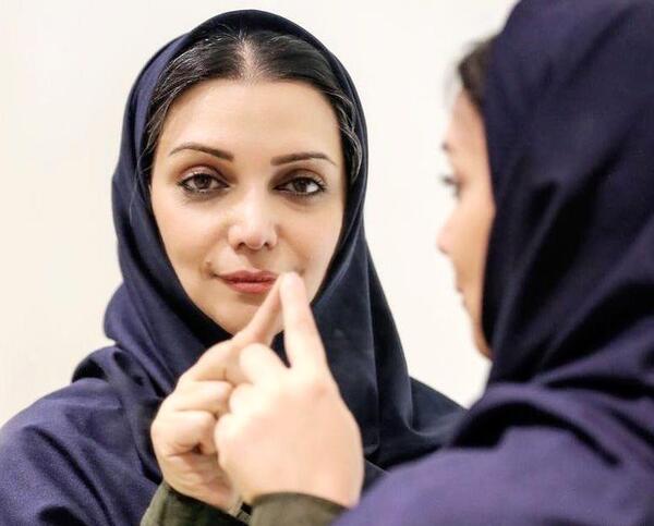 عکس الهام پاوه نژاد در جوانی