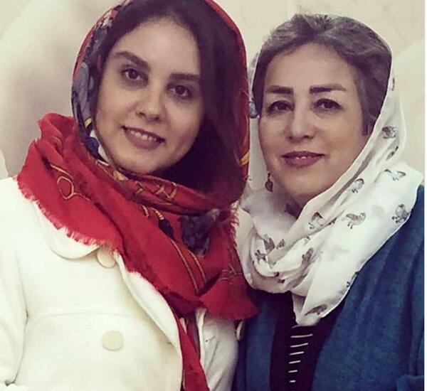 عکس اکبر عبدی با همسرش