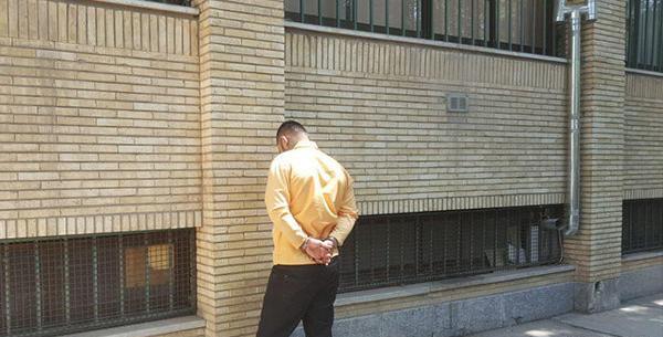 عکس وحید مرادی در زندان رجایی شهر