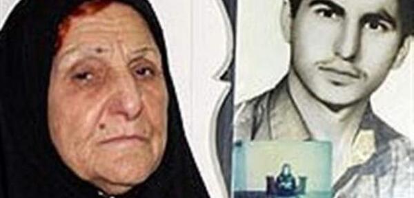 عکس پسر شهید حلیمه سعیدی