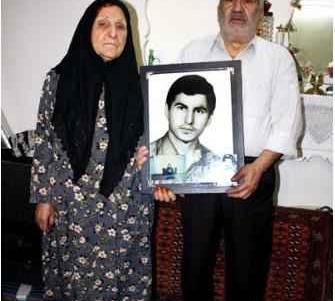 عکس پسر شهید حلیمه سعیدی