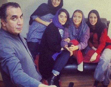 عکس شبنم فرشادجو در حاشیه