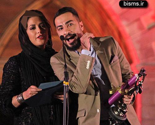 عکس طناز طباطبایی همسرش