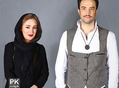 عکس بهاره افشاری و شوهرش