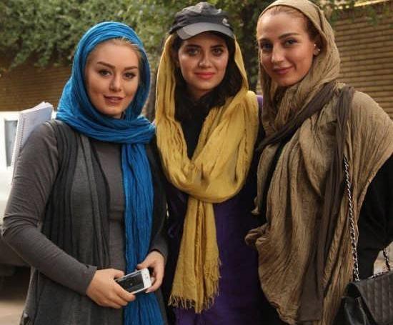 عکس حدیث میرامینی با خواهرش