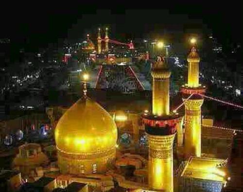 عکس حرم و گنبد امام حسین