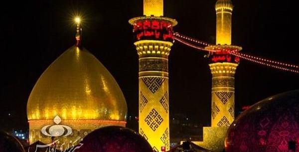 عکس حرم و گنبد امام حسین