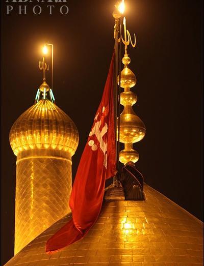 عکس حرم و گنبد امام حسین