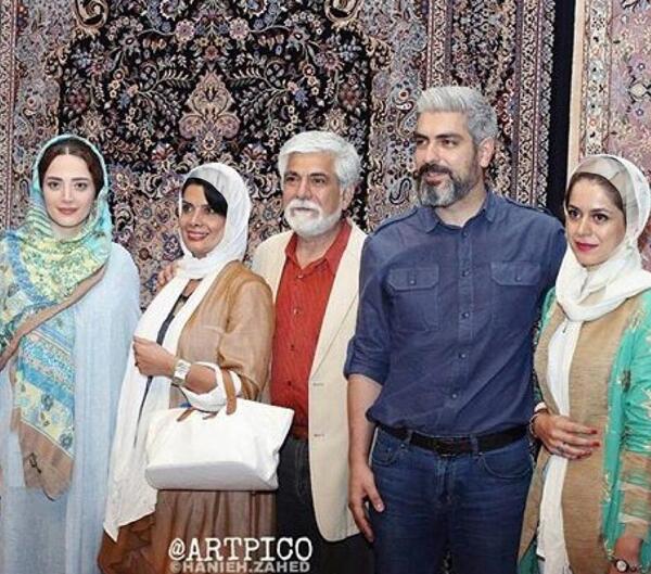 عکس خانواده ی بهنوش طباطبایی