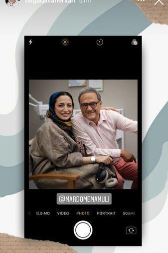 عکس عاشقانه رامبد جوان و همسرش