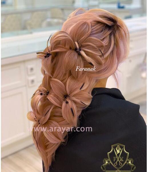 عکس وسایل لازم برای شینیون مو