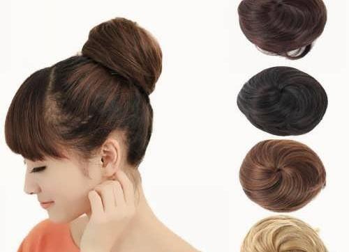 عکس وسایل لازم برای شینیون مو