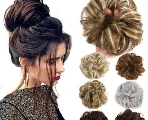 عکس وسایل لازم برای شینیون مو