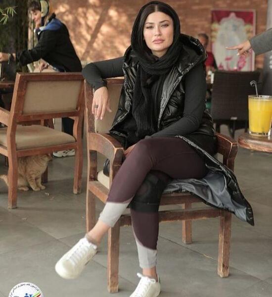 عکس شهرزاد عبدالمجید با ساپورت